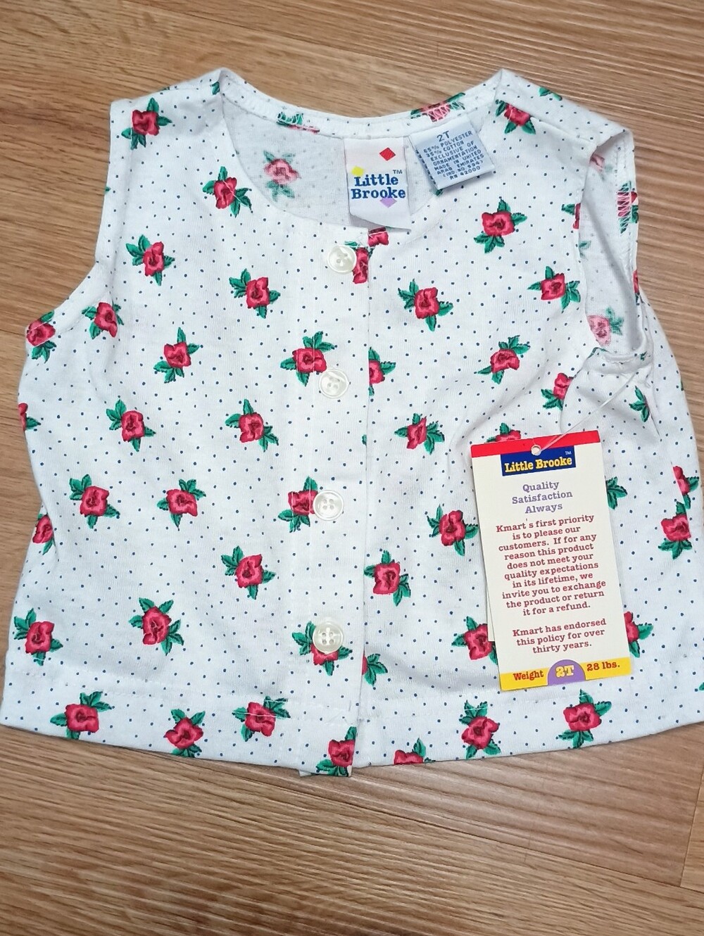 Vintage Little Brooke by Kmart Girls’ Top | 2T | 90s Retro